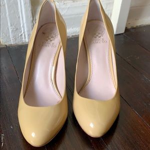 Nude Patent Leather Heels